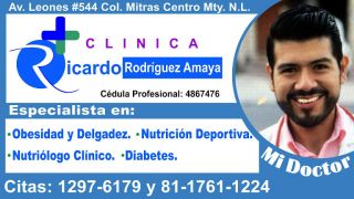 clinicas adelgazamiento monterrey Dr. Ricardo Rodríguez Amaya - Control de Peso y Nutrición Clínica