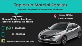 fundas para coches en monterrey Tapicería Marcial Ramírez