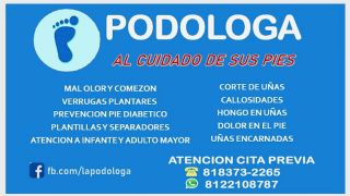 cursos podologia en monterrey La podologa