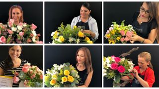 cursos arreglos florales monterrey Academia de Diseño Floral, Desarrollo Personal y Negocios