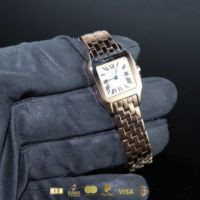 Cartier Santos Demoiselle en oro rosa 18k