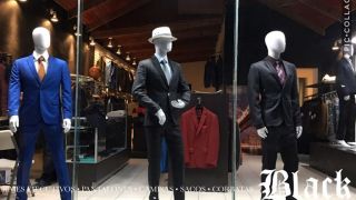 tiendas para comprar camisas hombre monterrey Black | Trajes y sacos para caballero
